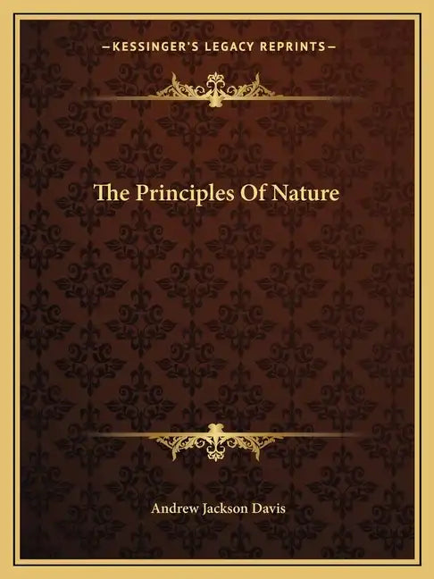 The Principles of Nature - Paperback