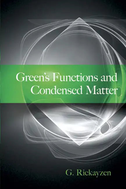 Green's Functions and Condensed Matter - Paperback