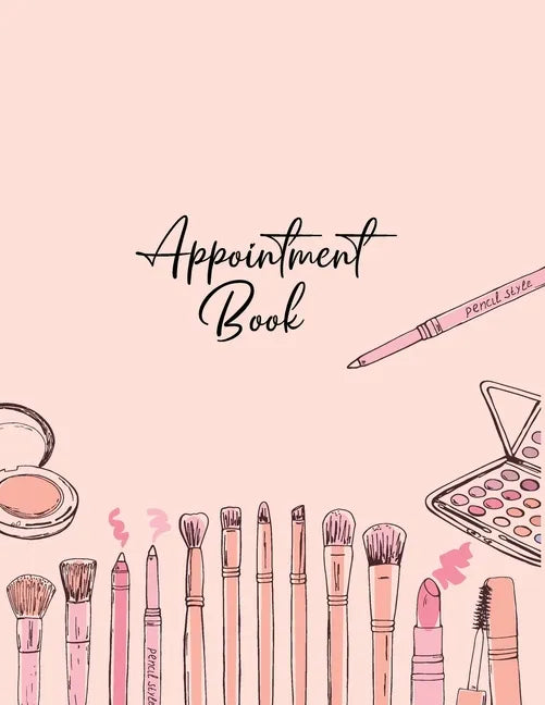Appointment Book: Large Notebook Diary (Undated - Start Any Time) with 15 Minute Time Slots, 6 Days at a Glance - Paperback