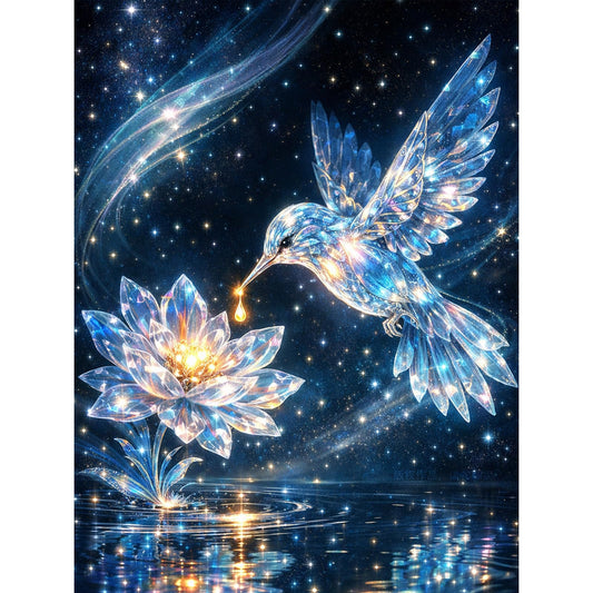 Diamond Painting Kit for Adults Beginners – Full Drill Round 5D Diamond Art
