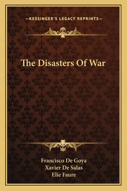 The Disasters of War - Paperback