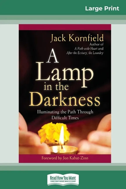 A Lamp in the Darkness: Illuminating the Path Through Difficult Times (16pt Large Print Edition) - Paperback