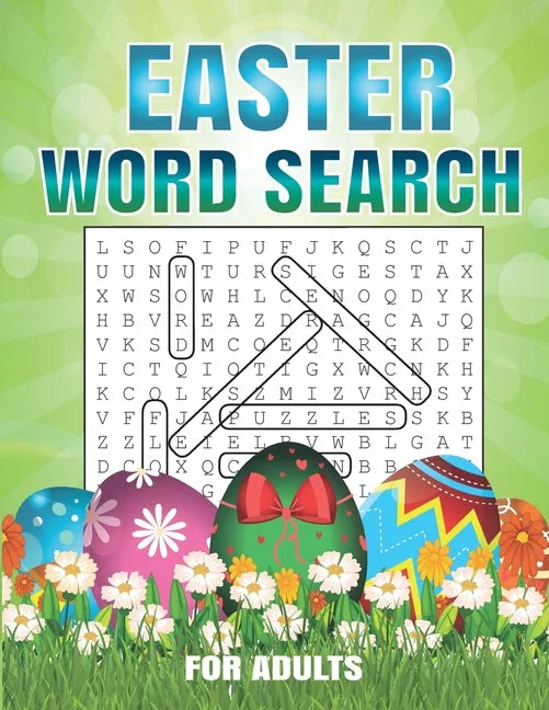 Easter Word Search For Adults: 40 Word Search Puzzles For Adults Large Print Word Search Puzzles. Easter Activity Book for Adults. - Paperback