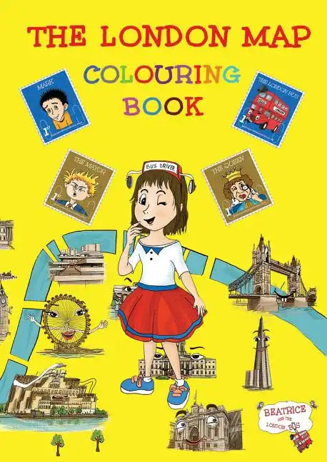 The London Map Colouring Book - Paperback