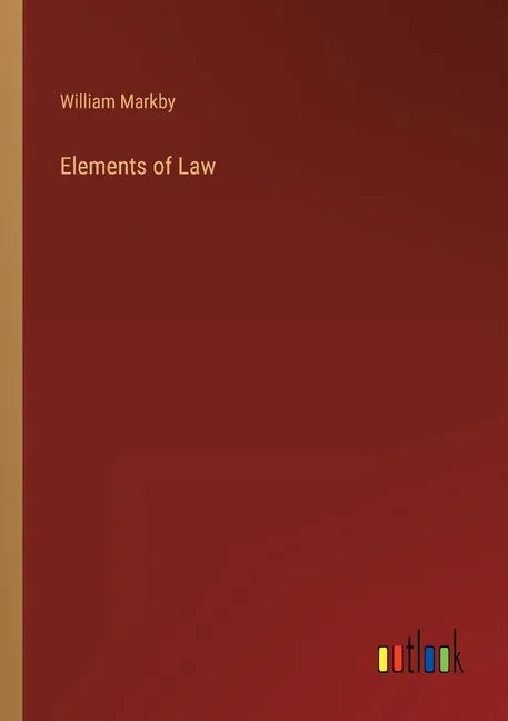Elements of Law - Paperback
