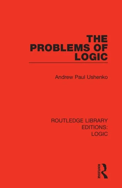 The Problems of Logic - Paperback