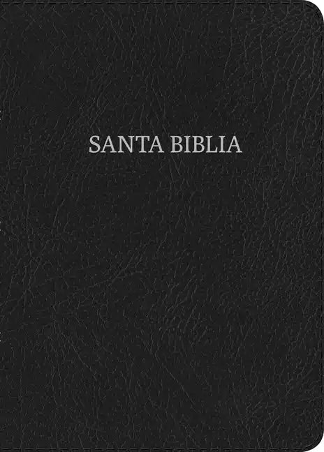 Rvr 1960 Biblia Compacta Letra Grande, Negro Piel Fabricada - Bonded Leather