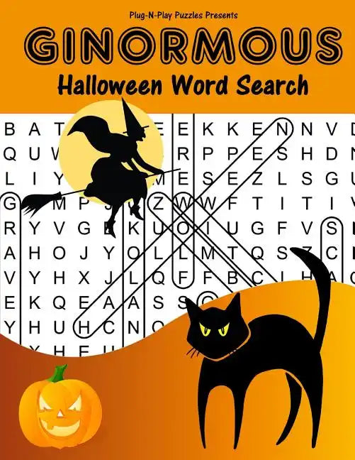 Ginormous Halloween Word Search - Paperback