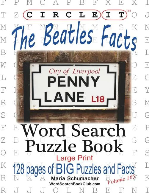 Circle It, The Beatles Facts, Word Search, Puzzle Book - Paperback