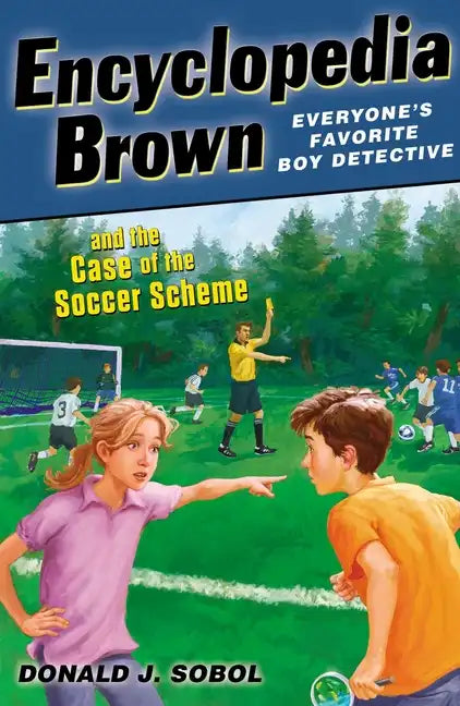 Encyclopedia Brown and the Case of the Soccer Scheme - Paperback