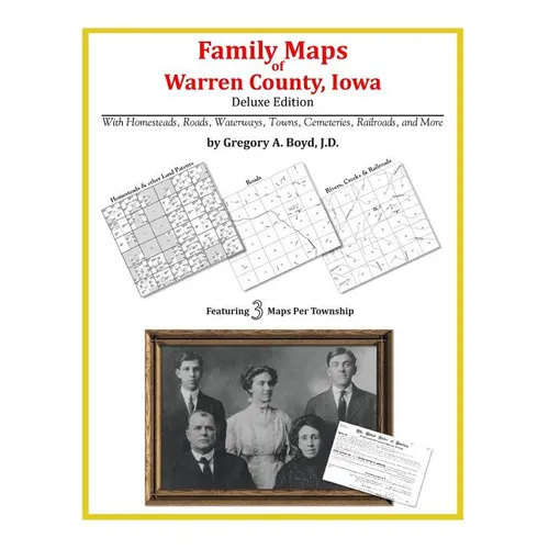Family Maps of Warren County, Iowa - Paperback