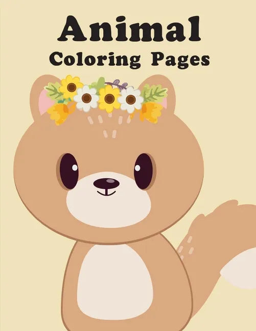 Animal Coloring Pages: picture books for seniors baby - Paperback