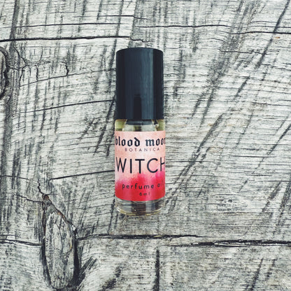 Witch Perfume Oil - Black Musk, Beeswax, Soot, Vanilla Bean, Oud