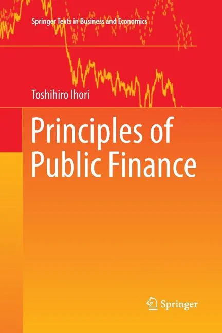 Principles of Public Finance - Paperback