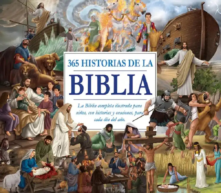 365 Historias de la Biblia (Read and Pray Bible) - Hardcover