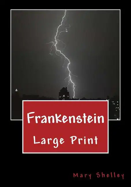 Frankenstein: Large Print - Paperback