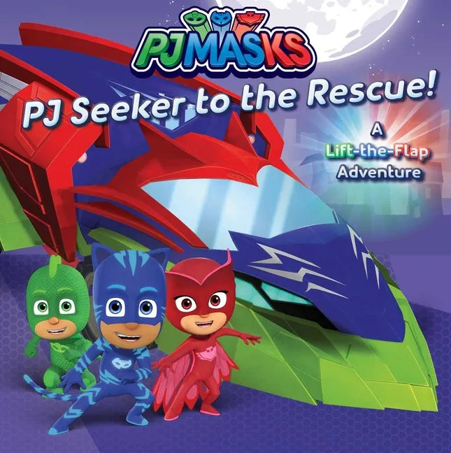 PJ Seeker to the Rescue!: A Lift-The-Flap Adventure - Paperback