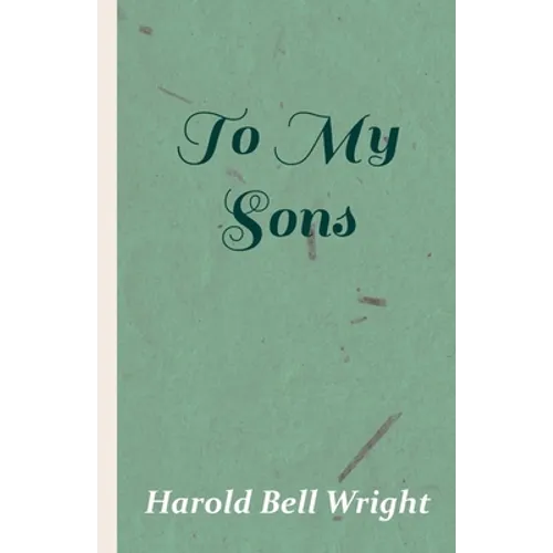 To My Sons - Paperback