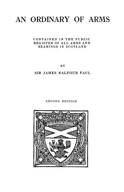 Ordinary of Arms - Paperback