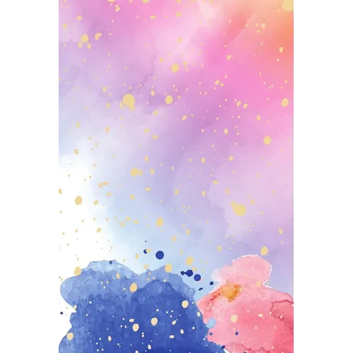 Watercolor Lined Journal - Paperback