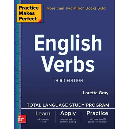 Practice Makes Perfect: English Verbs, Third Edition - Paperback