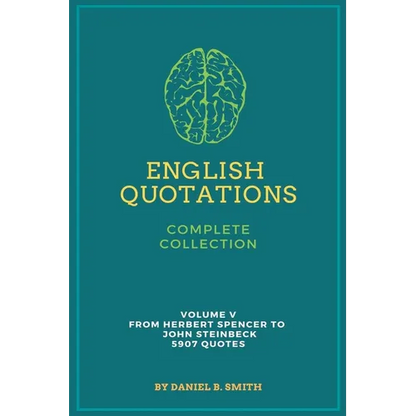 English Quotations Complete Collection: Volume V - Paperback