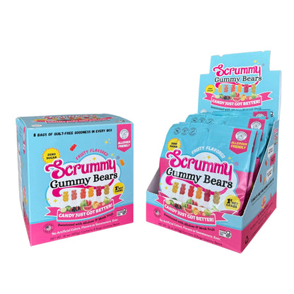 SWITCH® Scrummy Gummy Bears 8-ct Box 1.8oz Bags
