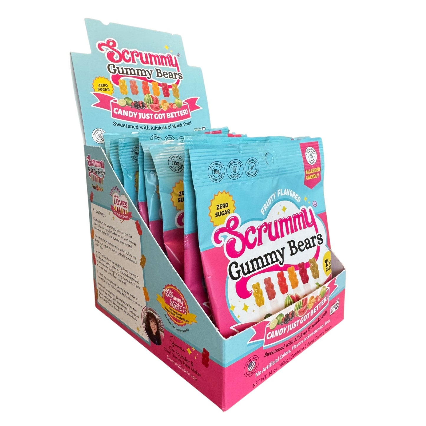 SWITCH® Scrummy Gummy Bears 8-ct Box 1.8oz Bags