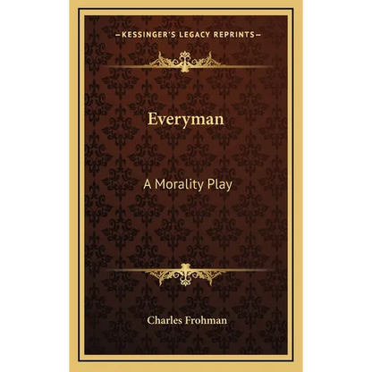Everyman: A Morality Play - Hardcover