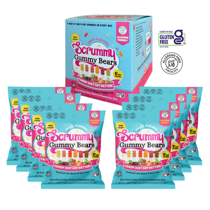 SWITCH® Scrummy Gummy Bears 8-ct Box 1.8oz Bags