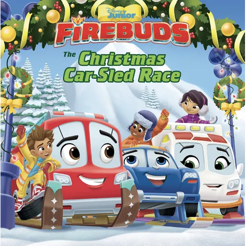 Firebuds: The Christmas Car-Sled Race - Paperback