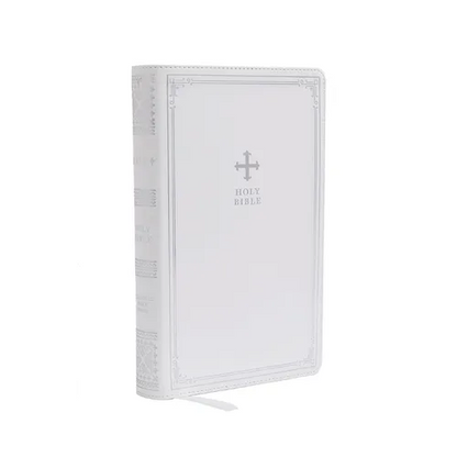Nrsv, Catholic Bible, Gift Edition, Leathersoft, White, Comfort Print: Holy Bible - Imitation Leather