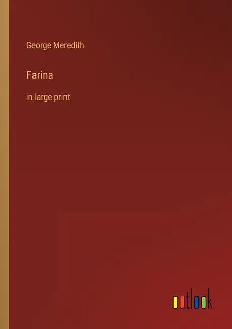 Farina: in large print - Paperback