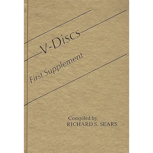 V-Discs: First Supplement - Hardcover