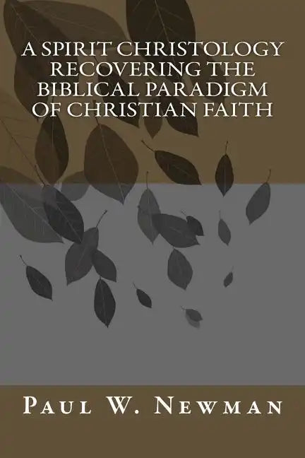 A Spirit Christology Recovering the Biblical Paradigm of Christian Faith - Paperback