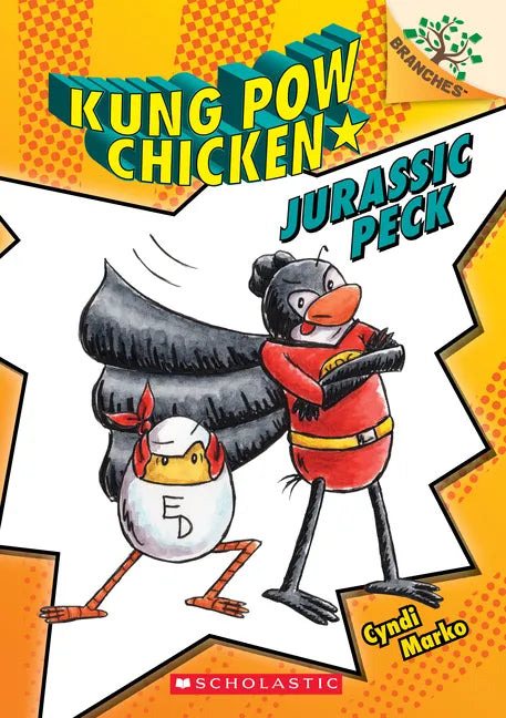 Jurassic Peck: A Branches Book (Kung POW Chicken #5): Volume 5 - Paperback