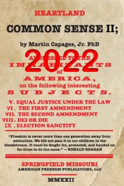 Heartland Common Sense II - Paperback