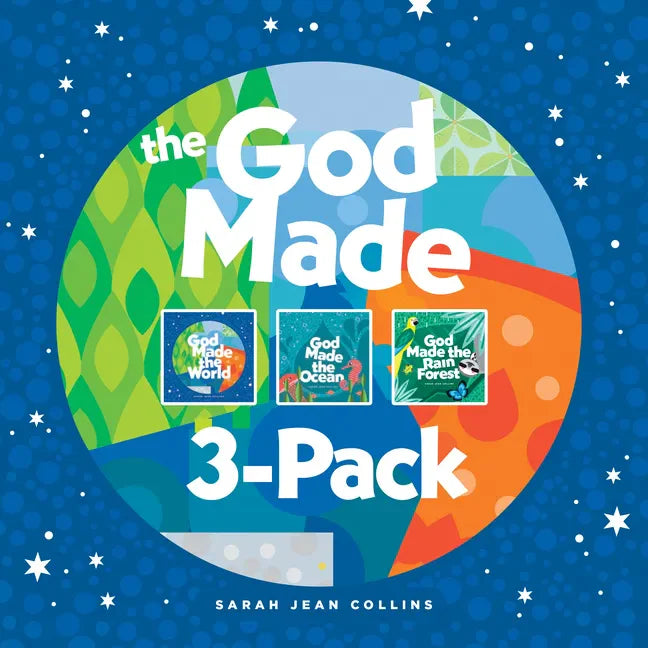 The God Made 3-Pack: God Made the World / God Made the Ocean / God Made the Rain Forest - Board Book