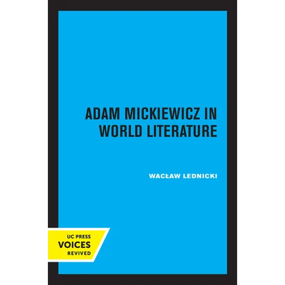 Adam Mickiewicz in World Literature - Paperback