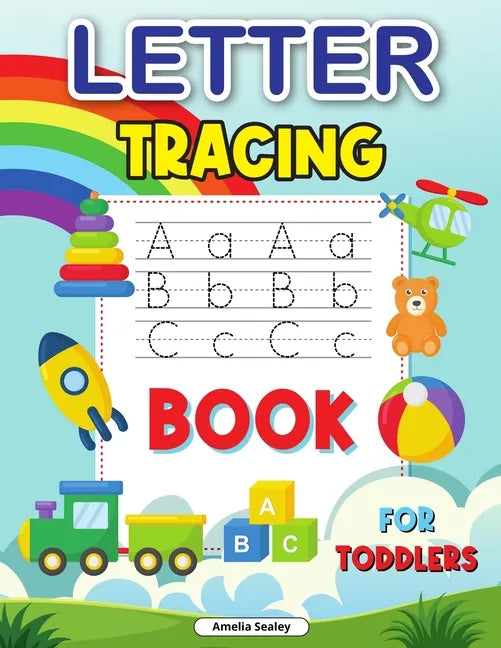 Trace Letters for Kids: ABC Trace Book, Awesome Practice Workbook for Alphabet Learning, Tracing Alphabet for Preschoolers - Paperback