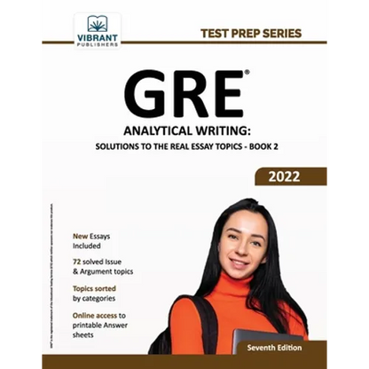 GRE Analytical Writing: Solutions to the Real Essay Topics - Book 2 - Paperback