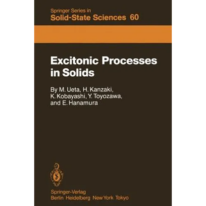 Excitonic Processes in Solids - Paperback