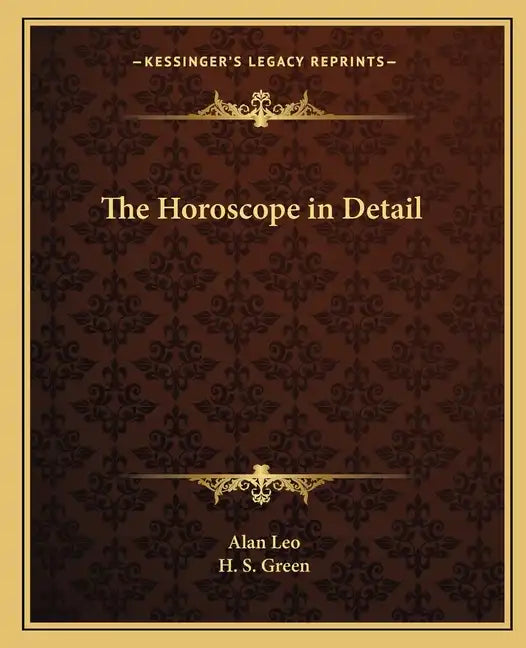 The Horoscope in Detail - Paperback