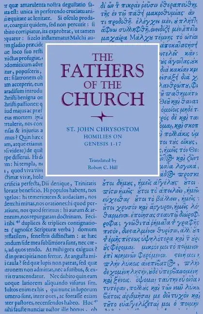 Homilies on Genesis 1-17 - Paperback