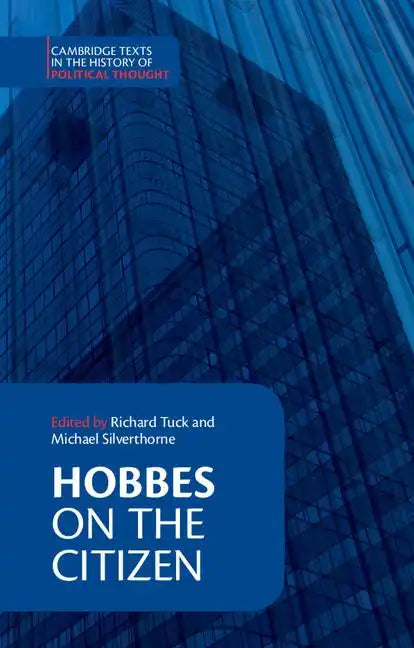 Hobbes: On the Citizen - Paperback