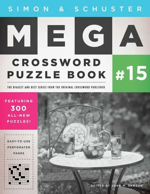 Simon & Schuster Mega Crossword Puzzle Book #15 - Paperback