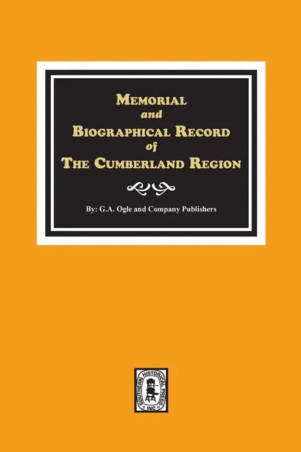 Memorial and Biographical Record of the Cumberland Region of Tennessee - Paperback