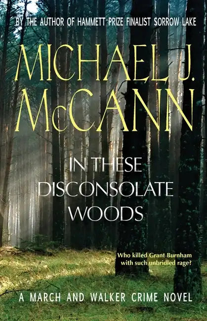 In These Disconsolate Woods: A March and Walker Crime Novel - Paperback