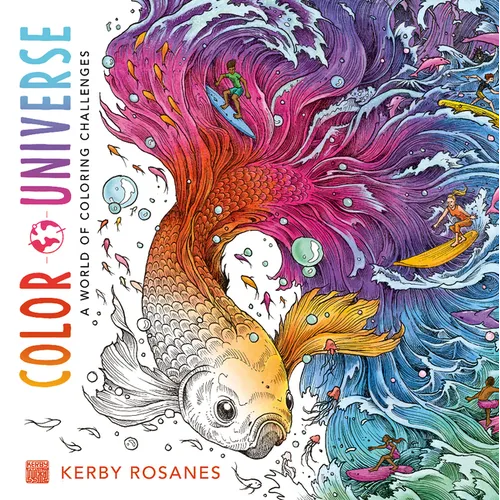 Color Universe: A World of Coloring Challenges - Paperback