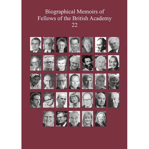 Biographical Memoirs of Fellows of the British Academy, 22 - Paperback